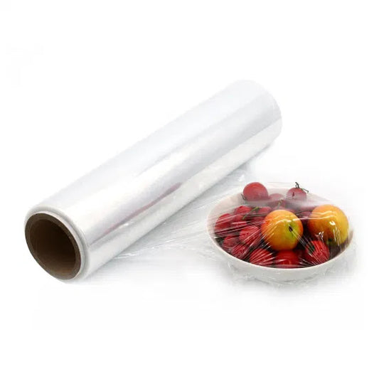 Plastic Food Wrap Film Refill - 3 Rolls / Case