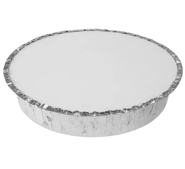 Foil Carton Lid Laminated Round 7" - 500 / Case