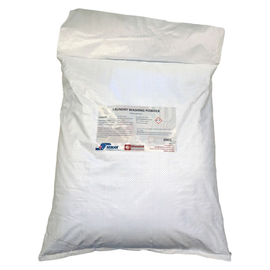 Laundry Detergent White Powder, 20 kg / Bag