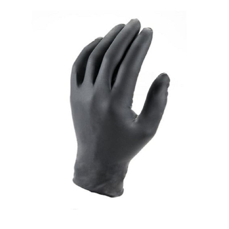 Black Nitrile Disposable Glove 5 mil Powder-Free - 100 / Box