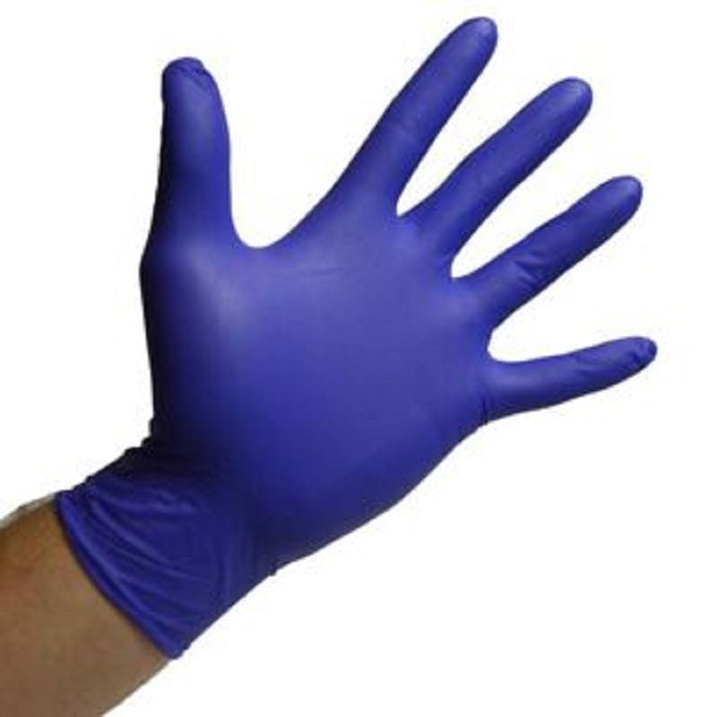 Cobalt Blue Nitrile Disposable Glove 5 mil Powder-Free - 100 / Box