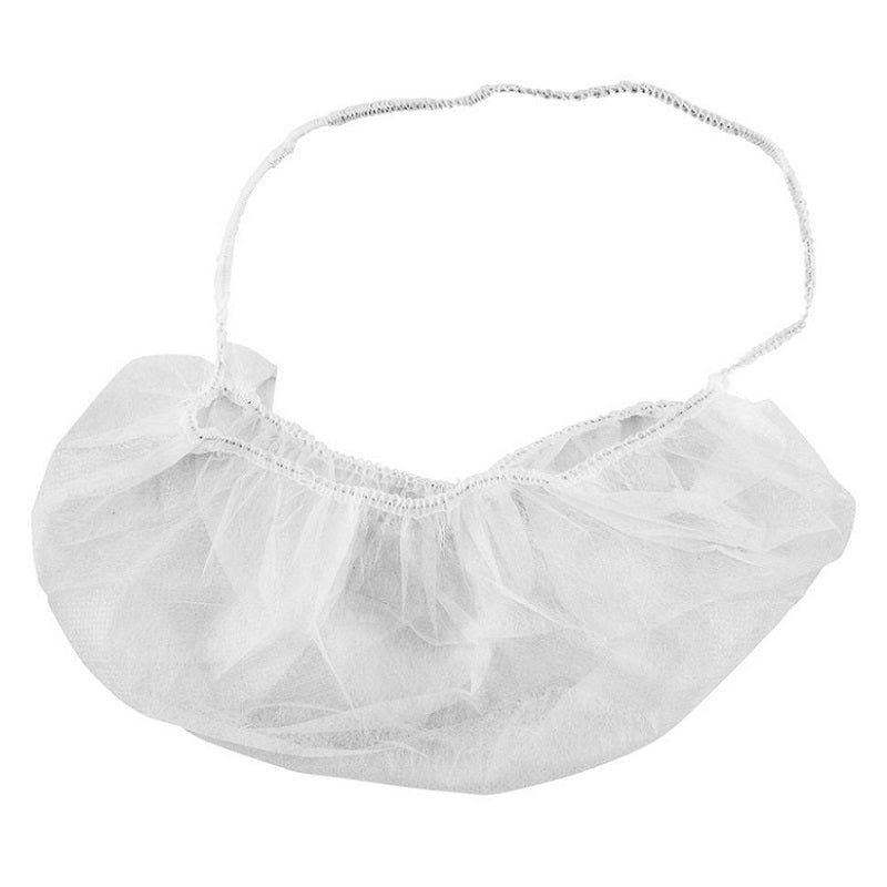 Beard Cover, White- 100 / Bag